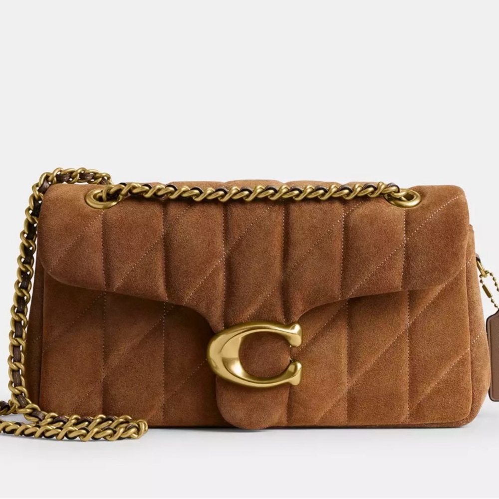 SOLD on FB- Coach Quilted Shoulder Tabby Bag - Picture 12 of 16